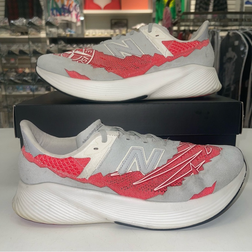 Stone Island x Tokyo Design Studio x FuelCell RC Elite v2 'Energy Red' - worn